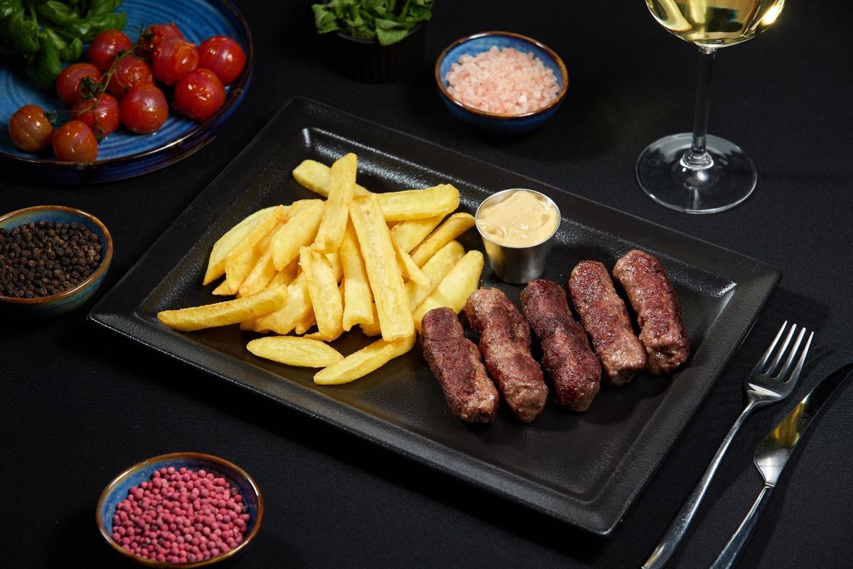 Mici cu Cartofi Prăjiți